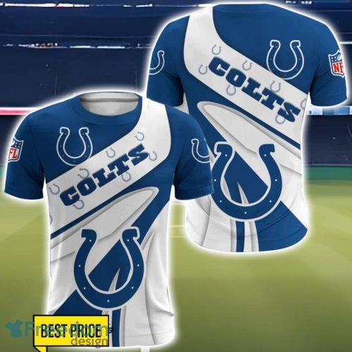 Indianapolis Colts 3D All Over Printed T-Shirt Sweatshirt Hoodie Product Photo 5