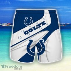 Indianapolis Colts 3D All Print Beach Shorts For Men Fans Sport Gift