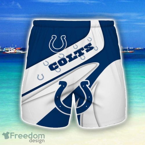 Indianapolis Colts 3D All Print Beach Shorts For Men Fans Sport Gift Product Photo 1