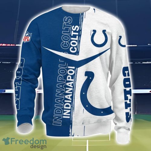 Indianapolis Colts 3D Printing T-Shirt Hoodie Sweatshirt For Fans Product Photo 3