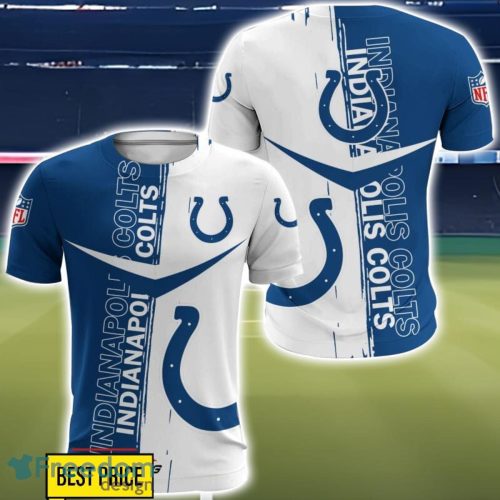 Indianapolis Colts 3D Printing T-Shirt Hoodie Sweatshirt For Fans Product Photo 5