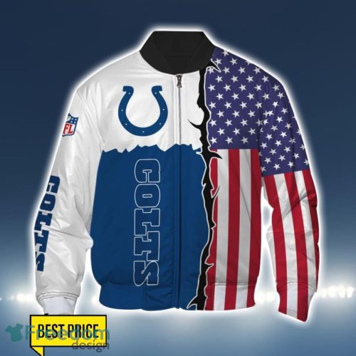 Indianapolis Colts US Flag 3D All Over Printed T-shirt Hoodie Sweatshirt Product Photo 4