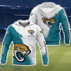 Jacksonville Jaguars 3D All Over Printed T-shirt Hoodie Sweatshirt