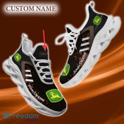 John Deere Custom Name Chunky Shoes Logo Car Gift Max Soul Sneakers Brown For Fans - John Deere DMHE1283_6