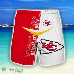 Kansas City Chiefs 3D All Print Beach Shorts For Men Hoilday Gift