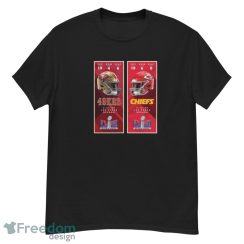 Kansas City Chiefs vs. San Francisco 49ers 2024 Super Bowl LVIII Matchup Shirt