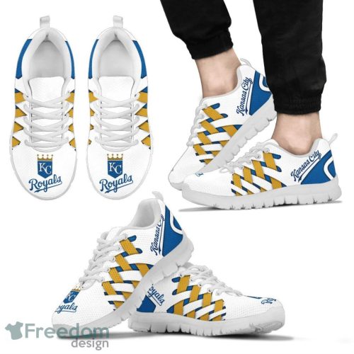 Kansas City Royals Logo Team Sneaker Shoes Gift For Fans Product Photo 2