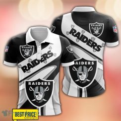 Las Vegas Raiders 3D Polo Shirt Sport Style Gift For Men