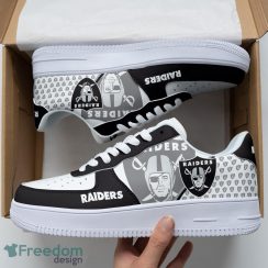 Las Vegas Raiders Air Force 1 Shoes Limited Sneakers For Men And Women