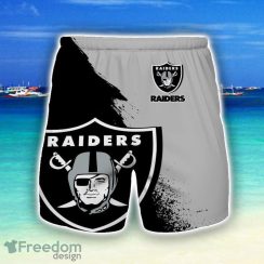 Las Vegas Raiders Beach Short Gift For Men