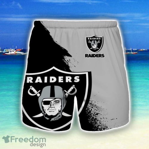 Las Vegas Raiders Beach Short Gift For Men Product Photo 1