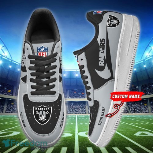 Las Vegas Raiders Personalized Air Force 1 Shoes Sneakers Men Women Shoes Product Photo 1