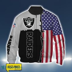 Las Vegas Raiders US Flag 3D All Over Printed T-shirt Hoodie Sweatshirt Product Photo 4