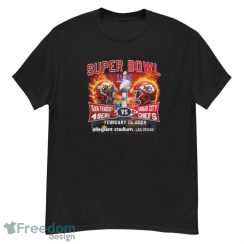 Las Vegas Super Bowl LVIII 49ers Vs Chiefs Allegiant Stadium Shirt