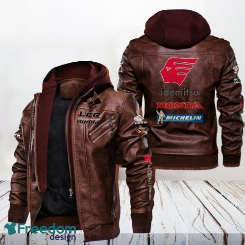 Lcr Honda Leather Jacket Gift For Men Product Photo 1