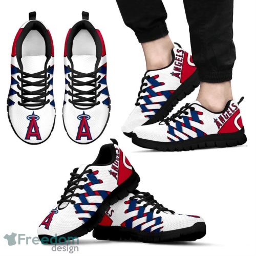 Los Angeles Angels Logo Team Sneaker Shoes Gift For Fans Product Photo 1