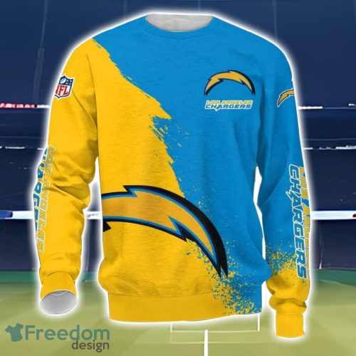 Los Angeles Chargers 3D All Over Printed T-shirt Hoodie Sweatshirt Product Photo 3