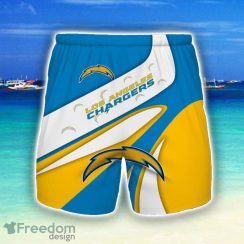 Los Angeles Chargers 3D Shorts Summer Holiday Gift For Men