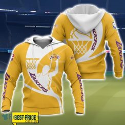 Los Angeles Lakers 3D Printing T-Shirt Hoodie Sweatshirt For Fans