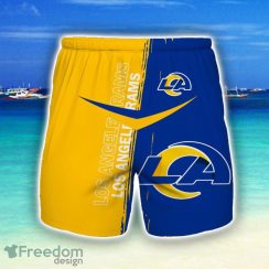 Los Angeles Rams 3D All Print Beach Shorts For Men Fans Sport Gift