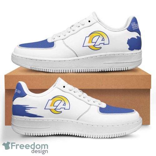 Los Angeles Rams Air Force 1 Shoes White Unique Sport Shoes Product Photo 1