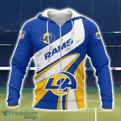 Los Angeles Rams Logo Team 3D Printing T-Shirt Hoodie Sweatshirt For Fans Product Photo 2