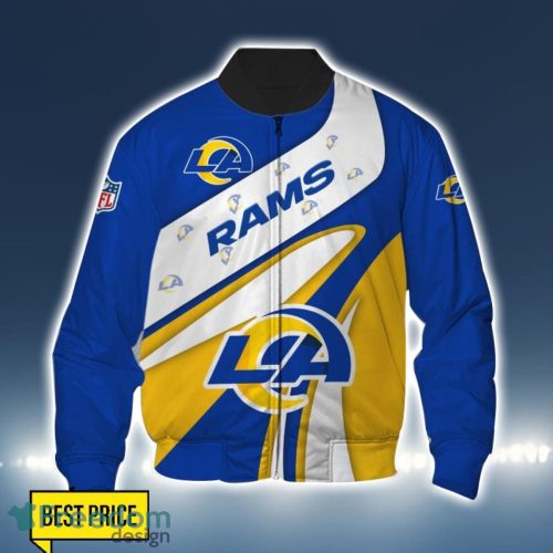 Los Angeles Rams Logo Team 3D Printing T-Shirt Hoodie Sweatshirt For Fans Product Photo 4