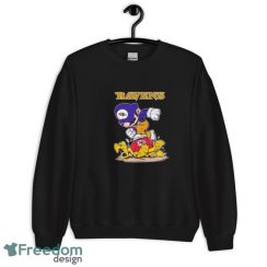 Mario Baltimore Ravens Stomps On Kansas City Chiefs Shirt - Unisex Crewneck Sweatshirt