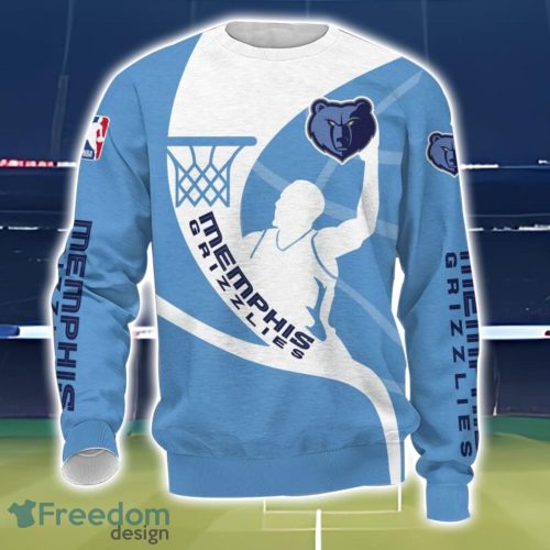 Memphis Grizzlies 3D All Over Printed T-Shirt Sweatshirt Hoodie Product Photo 3