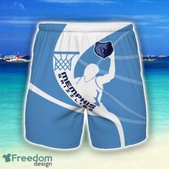 Memphis Grizzlies 3D Shorts Summer Holiday Gift For Men