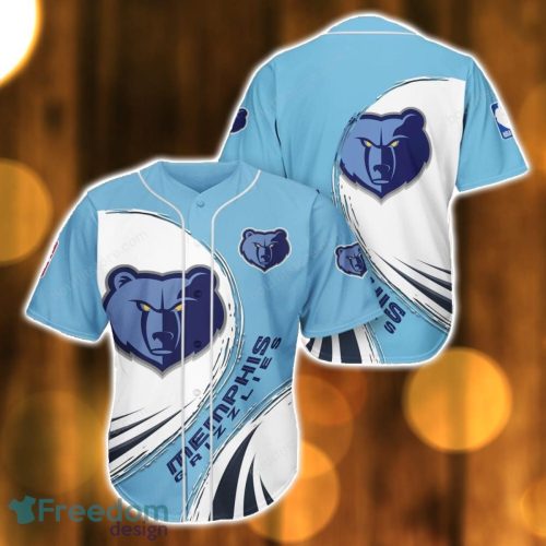 Memphis Grizzlies Baseball Jersey Shirt All Printed Unique Gift Product Photo 1