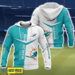 Miami Dolphins 3D Printing T-Shirt Hoodie Sweatshirt For Fans