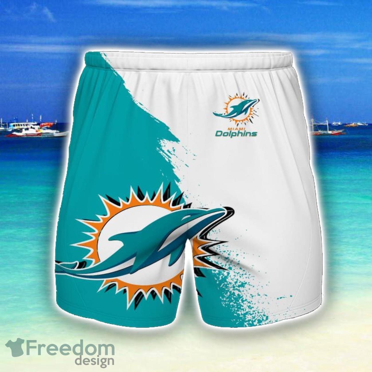 Miami Dolphins Beach Short Gift For Men - Freedomdesign