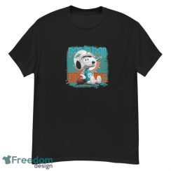 Miami Dolphins Mix Snoopy Shirt - G500 Men’s Classic T-Shirt