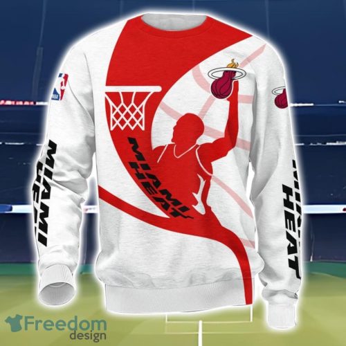 Miami Heat 3D Printing T-Shirt Hoodie Sweatshirt For Fans Product Photo 3