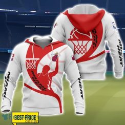 Miami Heat 3D Printing T-Shirt Hoodie Sweatshirt For Fans