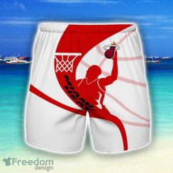 Miami Heat 3D Shorts Summer Holiday Gift For Men