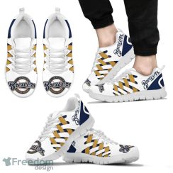 Milwaukee Brewers Logo Team Sneaker Shoes Gift For Fans Product Photo 2