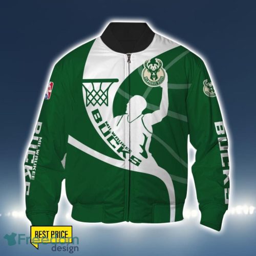 Milwaukee Bucks 3D All Over Printed T-Shirt Sweatshirt Hoodie Product Photo 4