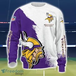 Minnesota Vikings 3D All Over Printed T-shirt Hoodie Sweatshirt Product Photo 3