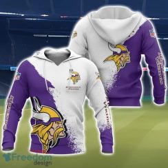 Minnesota Vikings 3D All Over Printed T-shirt Hoodie Sweatshirt