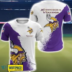 Minnesota Vikings 3D All Over Printed T-shirt Hoodie Sweatshirt Product Photo 5