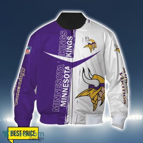 Minnesota Vikings 3D Printing T-Shirt Hoodie Sweatshirt For Fans Product Photo 4