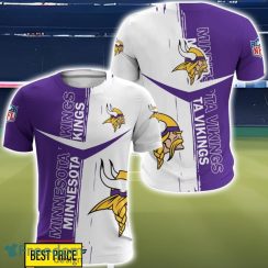 Minnesota Vikings 3D Printing T-Shirt Hoodie Sweatshirt For Fans Product Photo 5