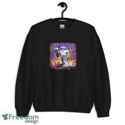 Minnesota Vikings Mix Snoopy Shirt - Unisex Crewneck Sweatshirt