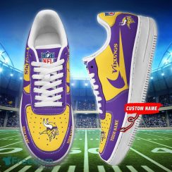 Minnesota Vikings Personalized Air Force 1 Shoes Limited Sneakers For Men And Women