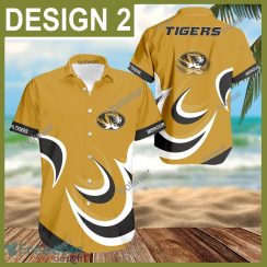 Missouri Tigers 3D Hawaiian Shirt For Men Gifts New Trending Shirts Beach Holiday Summer - NCAA Missouri Tigers 3D Hawaiian Shirt Pattern Style 2