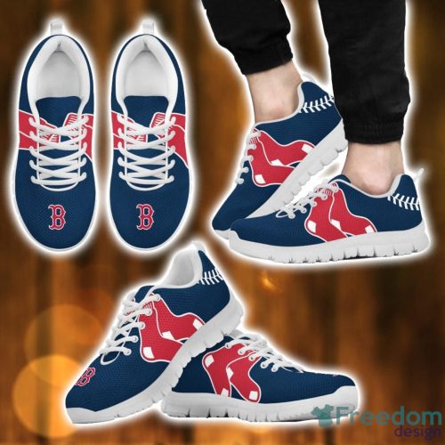 MLB Boston Red Sox Sneakers Running Lover Gift Shoes Men Women Shoes Product Photo 2