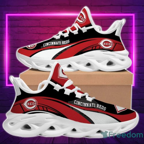 MLB Cincinnati Reds Max Soul Shoes Sport Running Sneakers Fans Product Photo 2