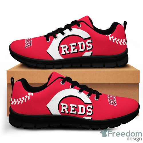 MLB Cincinnati Reds Sneakers Running Lover Gift Shoes Men Women Shoes Product Photo 2